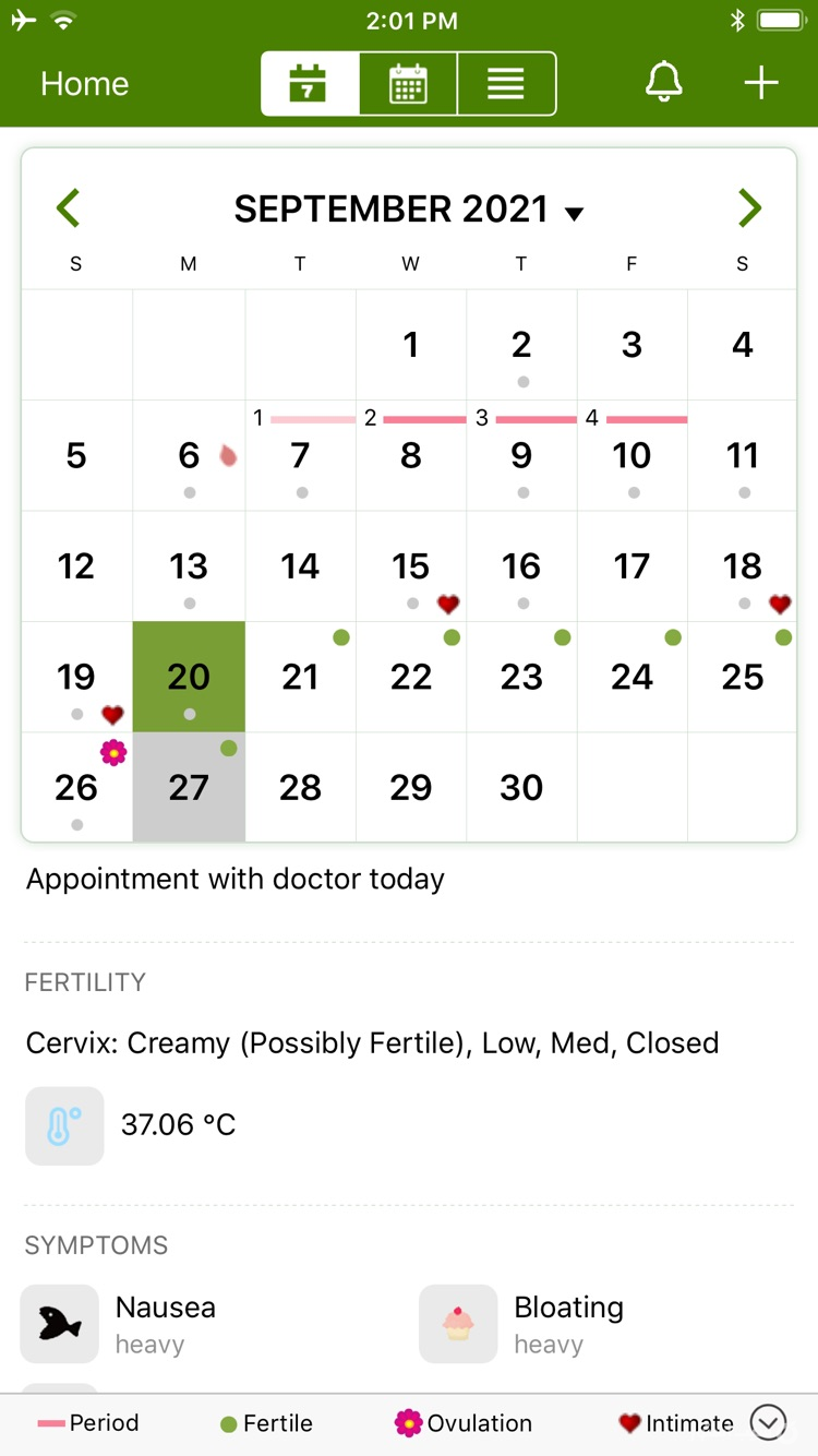 Period Tracker by GP Apps screenshot 3