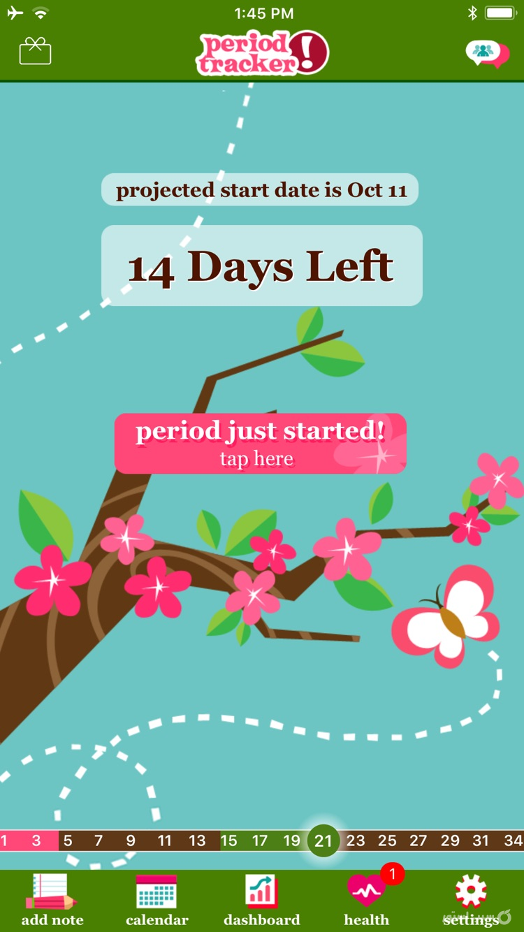 Period Tracker by GP Apps screenshot 1