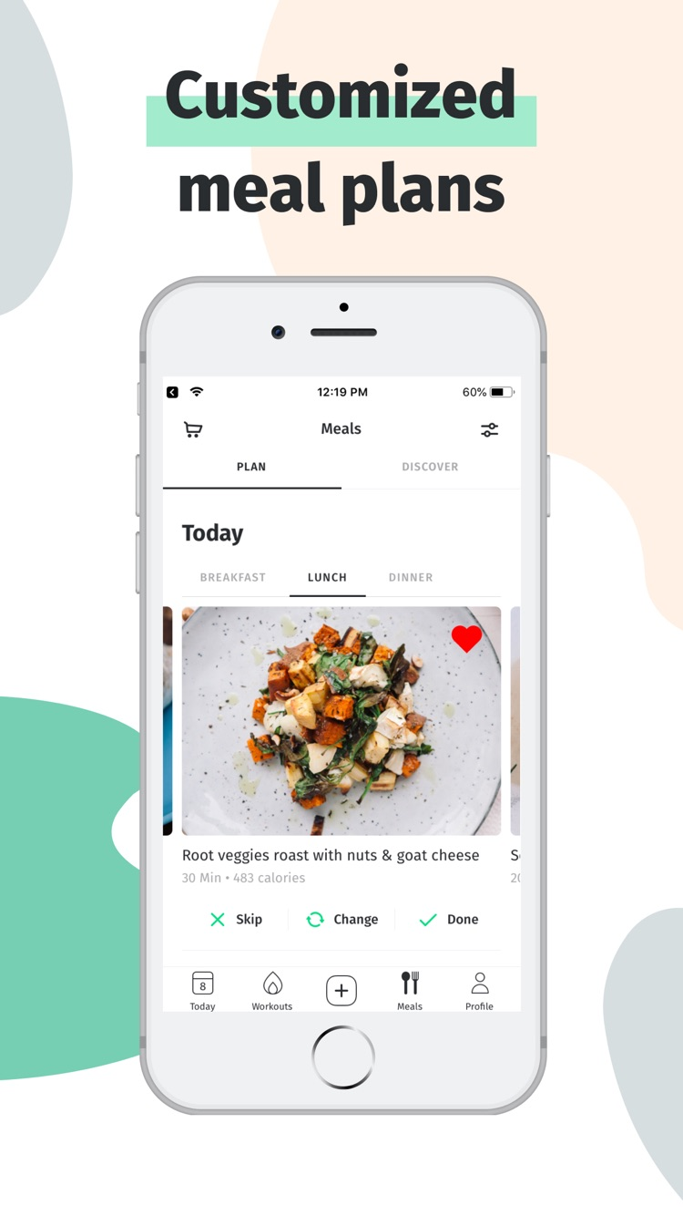 8fit Workouts & Meal Planner screenshot 8