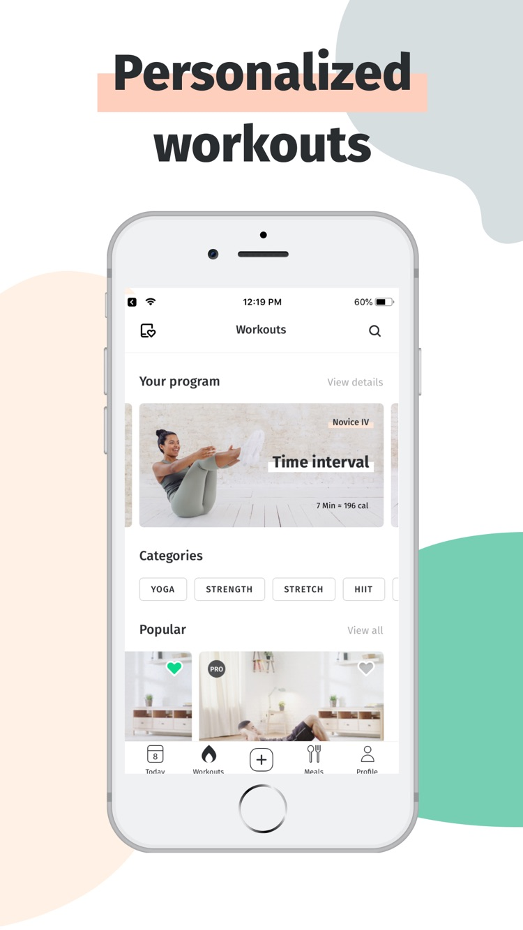 8fit Workouts & Meal Planner screenshot 7