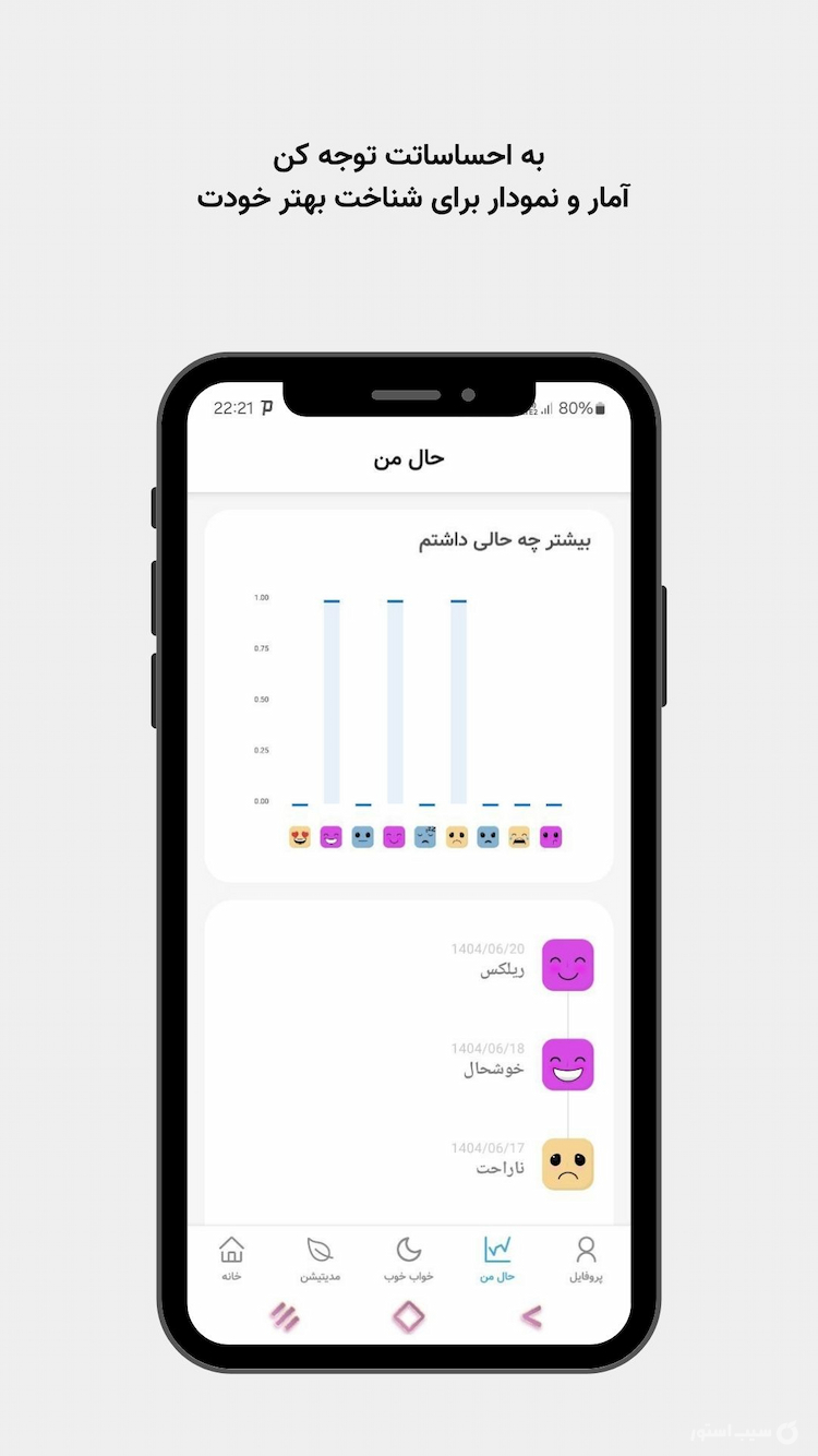 جانارام | مدیتیشن و روانشناس AI screenshot 3
