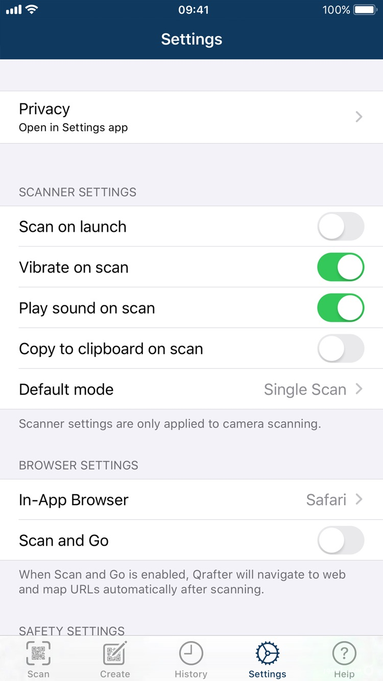 Qrafter Pro - QR Code Reader screenshot 4