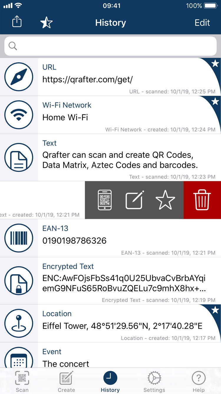Qrafter Pro - QR Code Reader screenshot 3