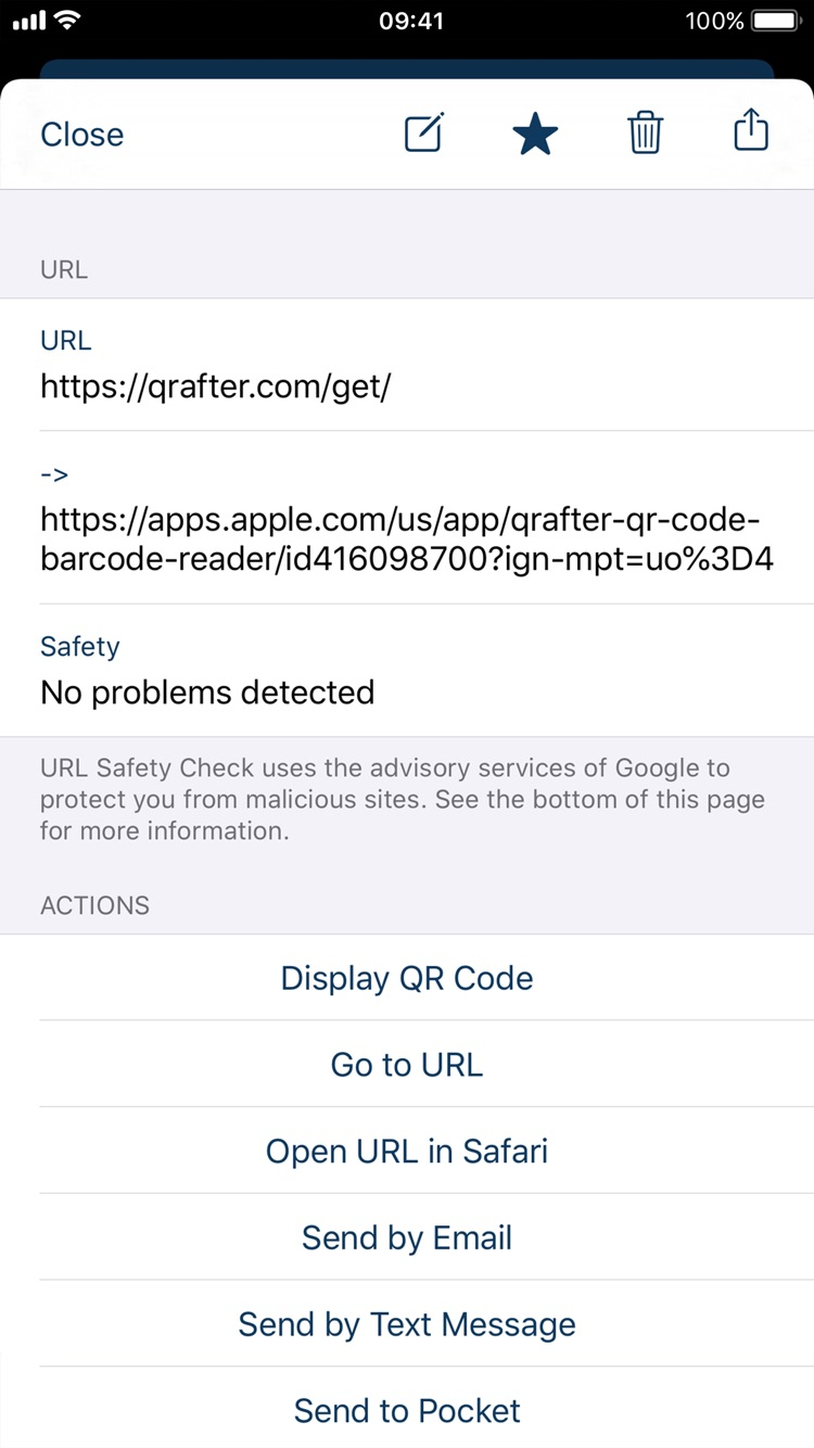 Qrafter Pro - QR Code Reader screenshot 5