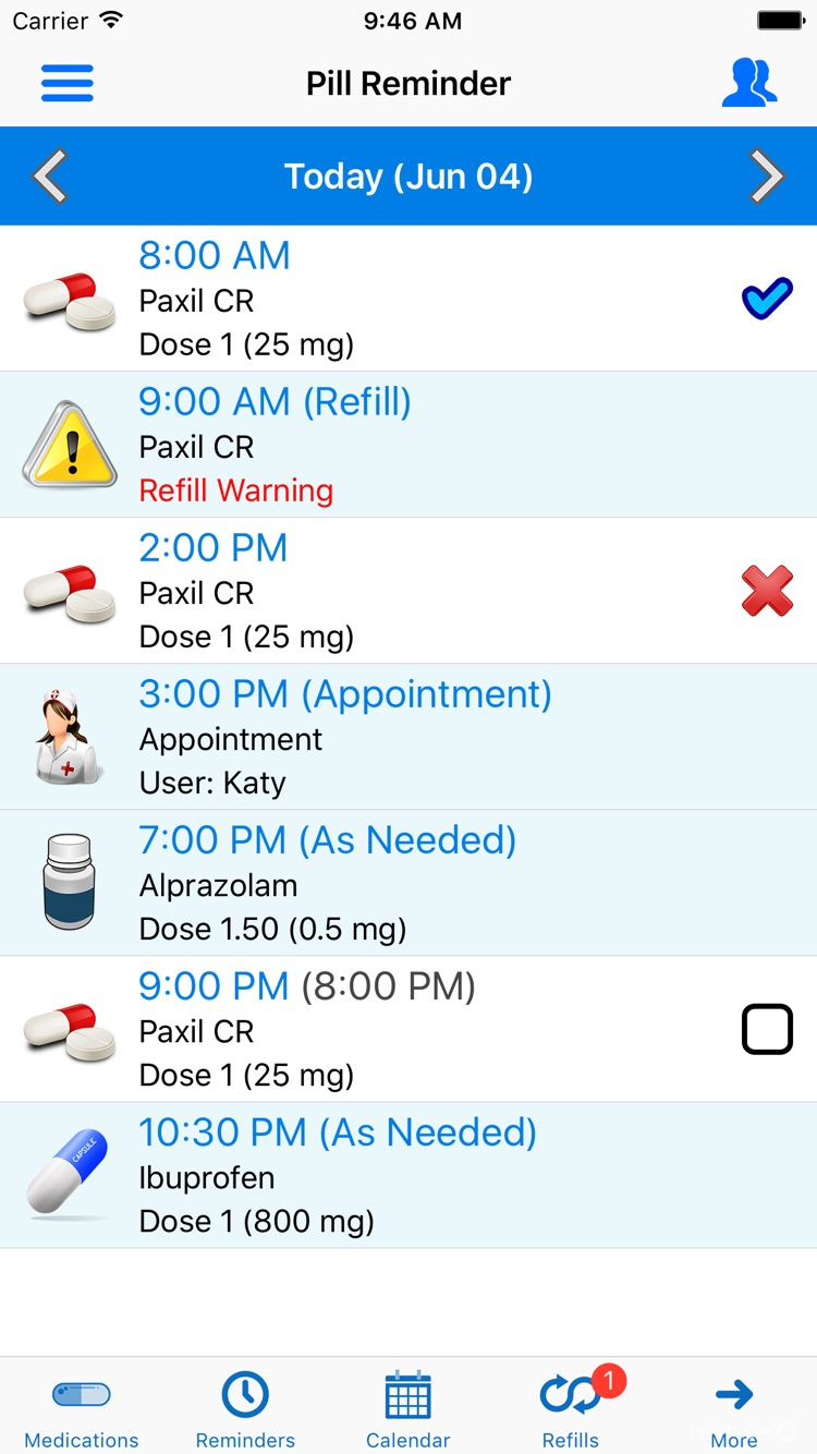 Pill Reminder - All in One screenshot 1
