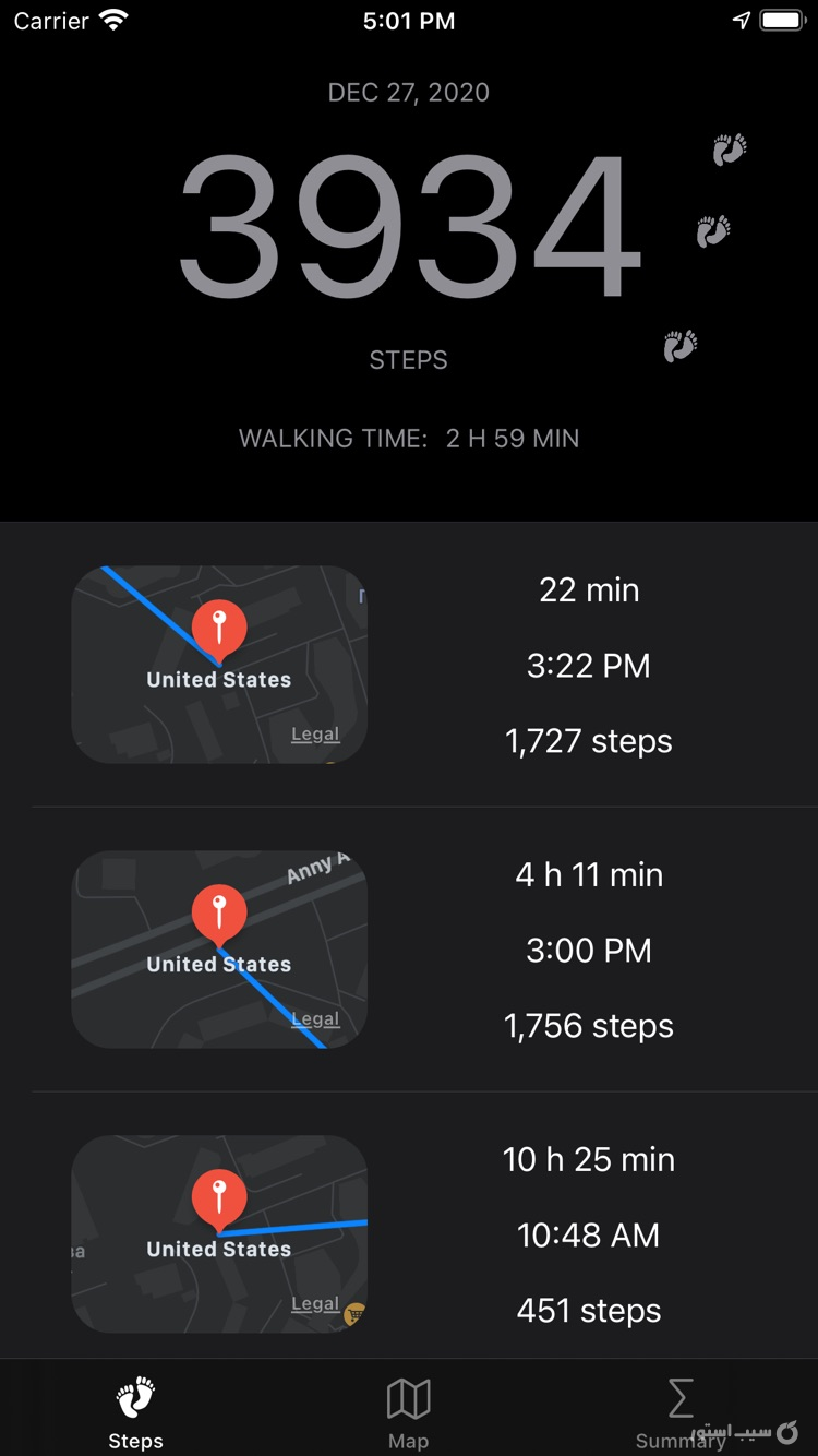 Step & Steps screenshot 3