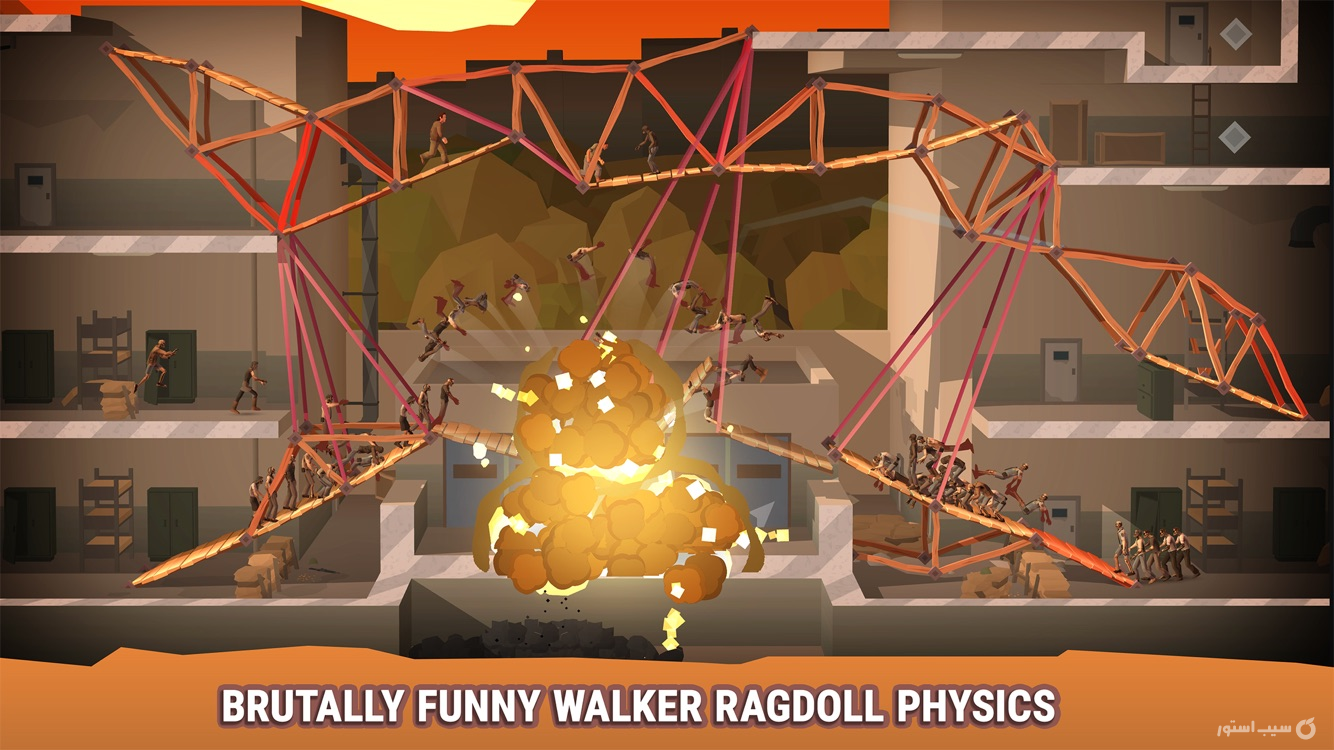 Bridge Constructor: TWD screenshot 2