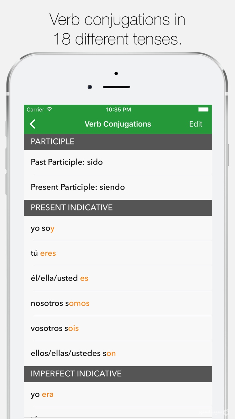 English Spanish Dictionary G screenshot 3