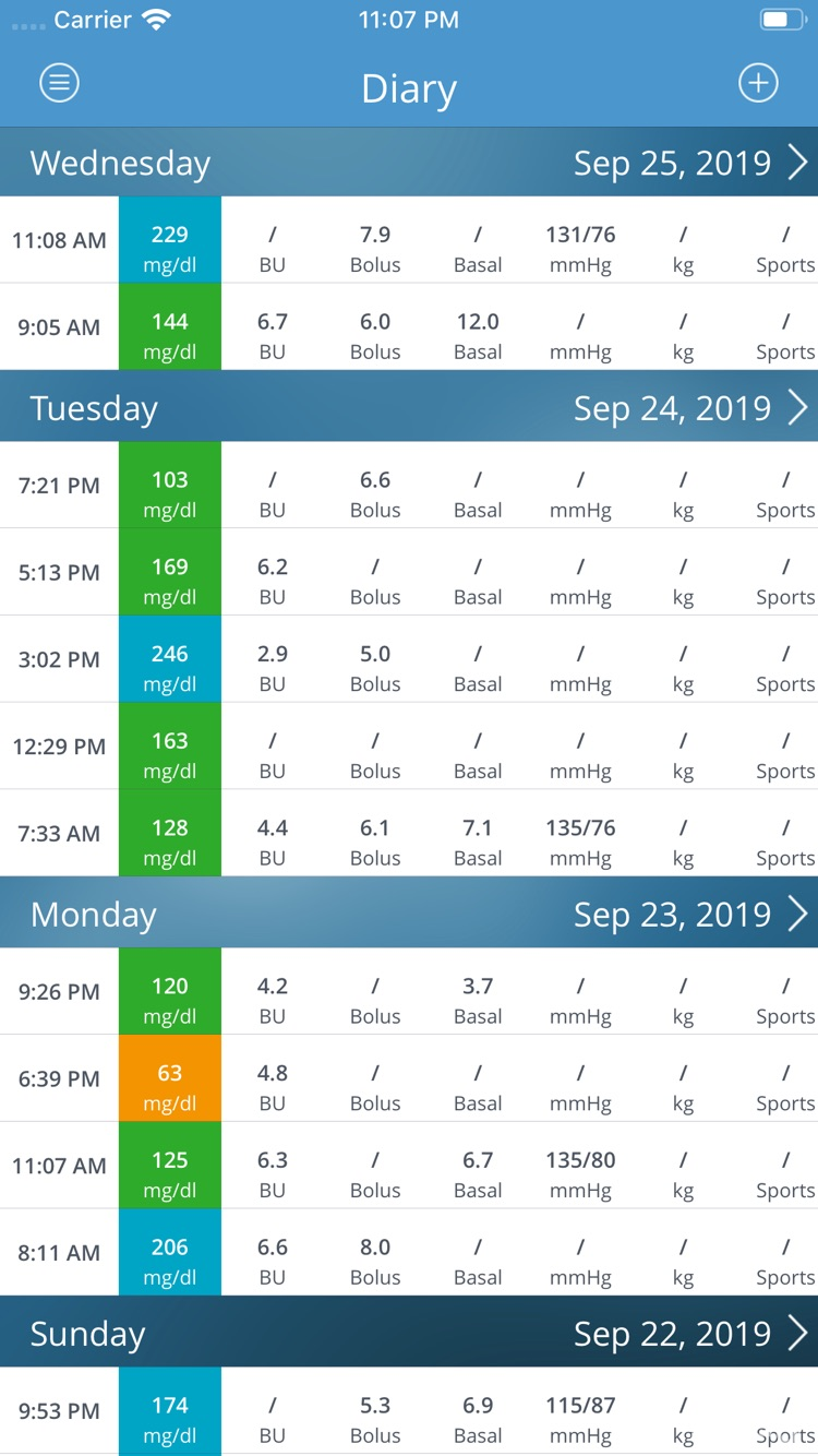DiabetesConnect screenshot 1
