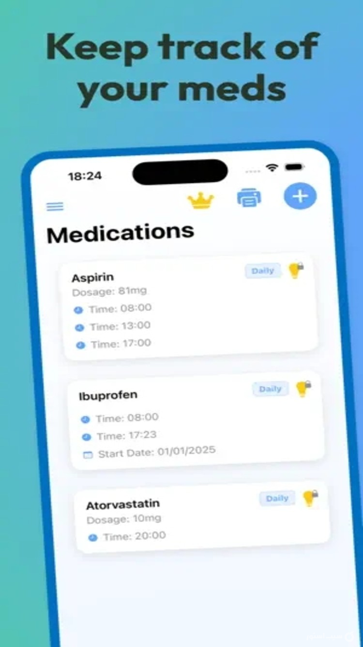 Medication List screenshot 1