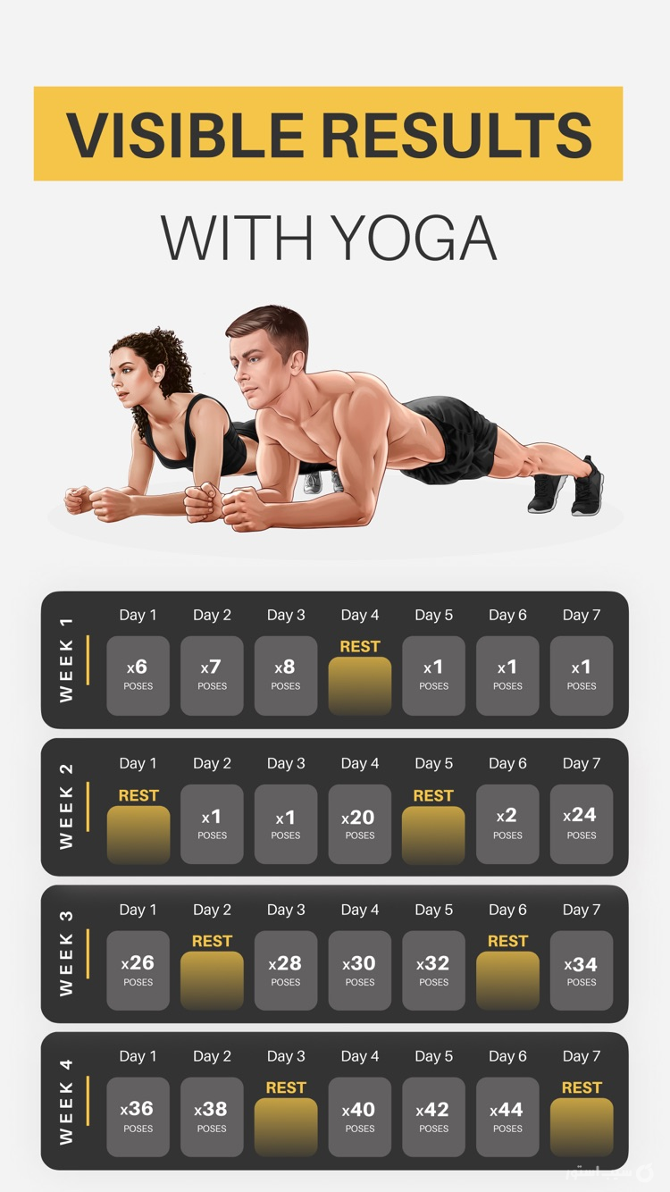 Yoga-Go: Yoga for Weight Loss screenshot 1