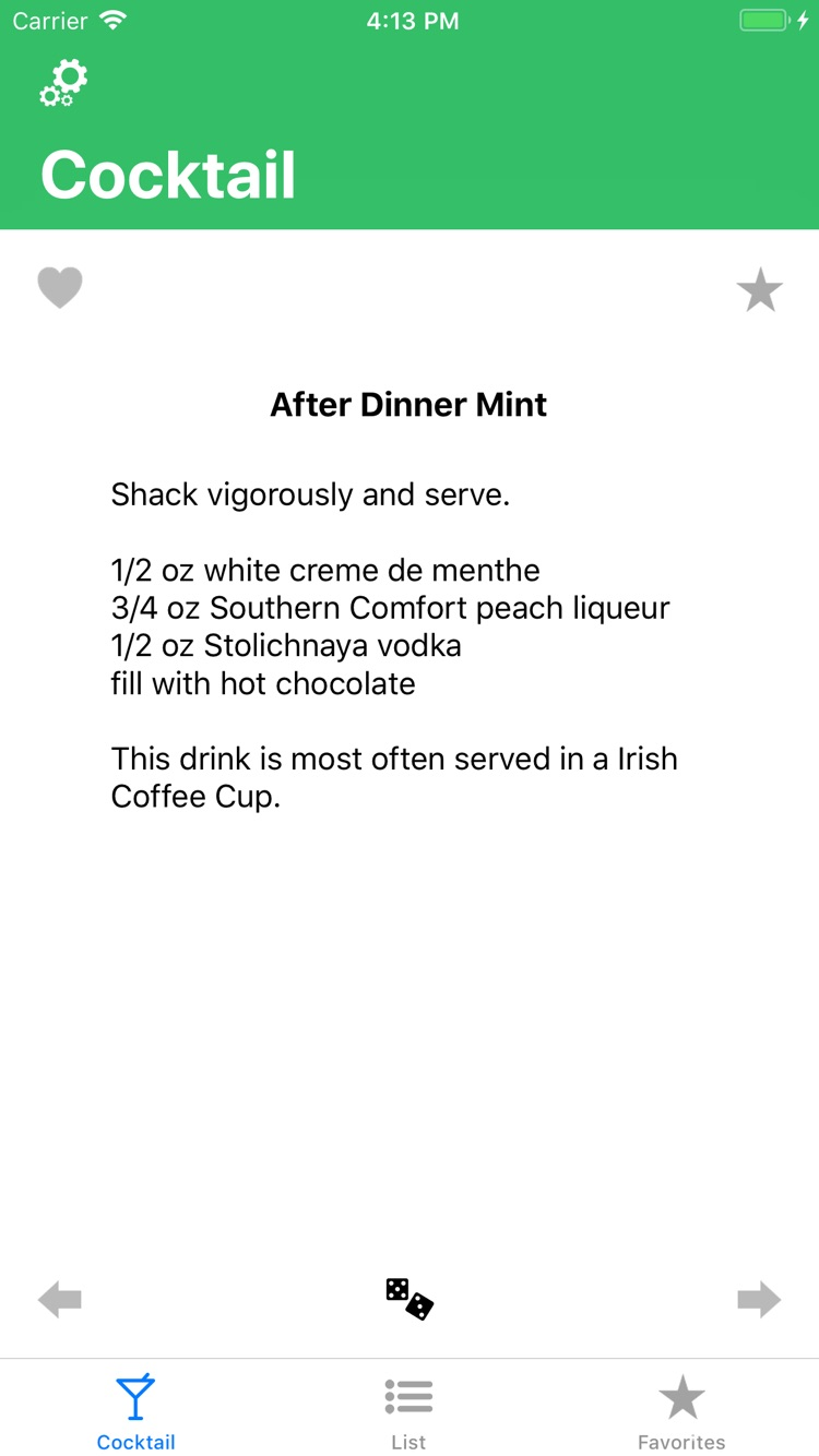 Cocktail screenshot 1