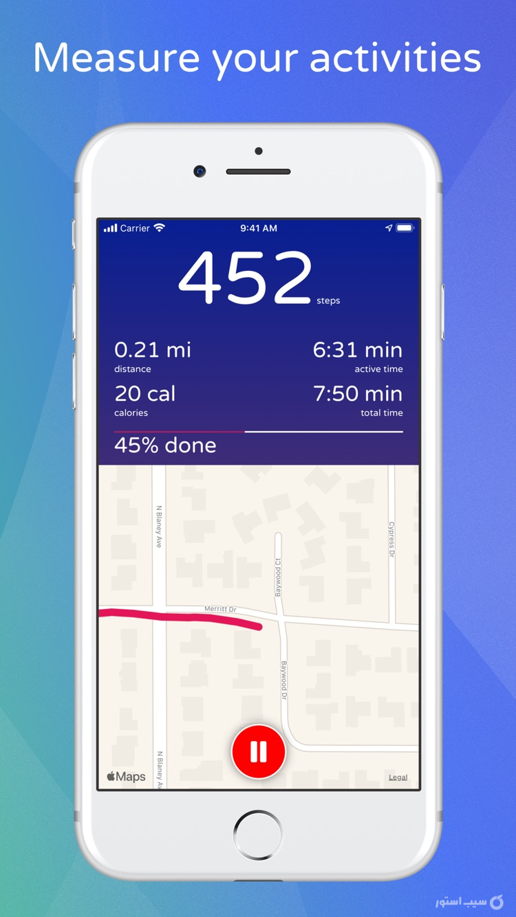 Steps - Activity Tracker ++ screenshot 5