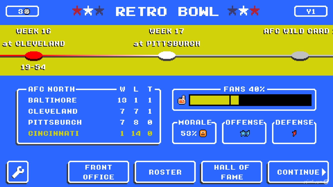 Retro Bowl ++ screenshot 6