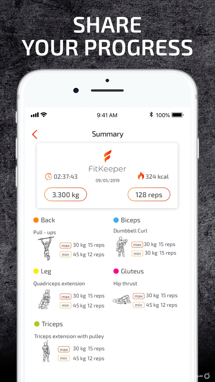 Dumbbell Workout & Rep Count screenshot 4