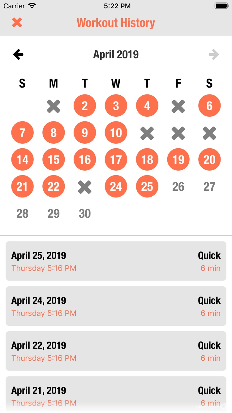 Streaks Workout screenshot 4