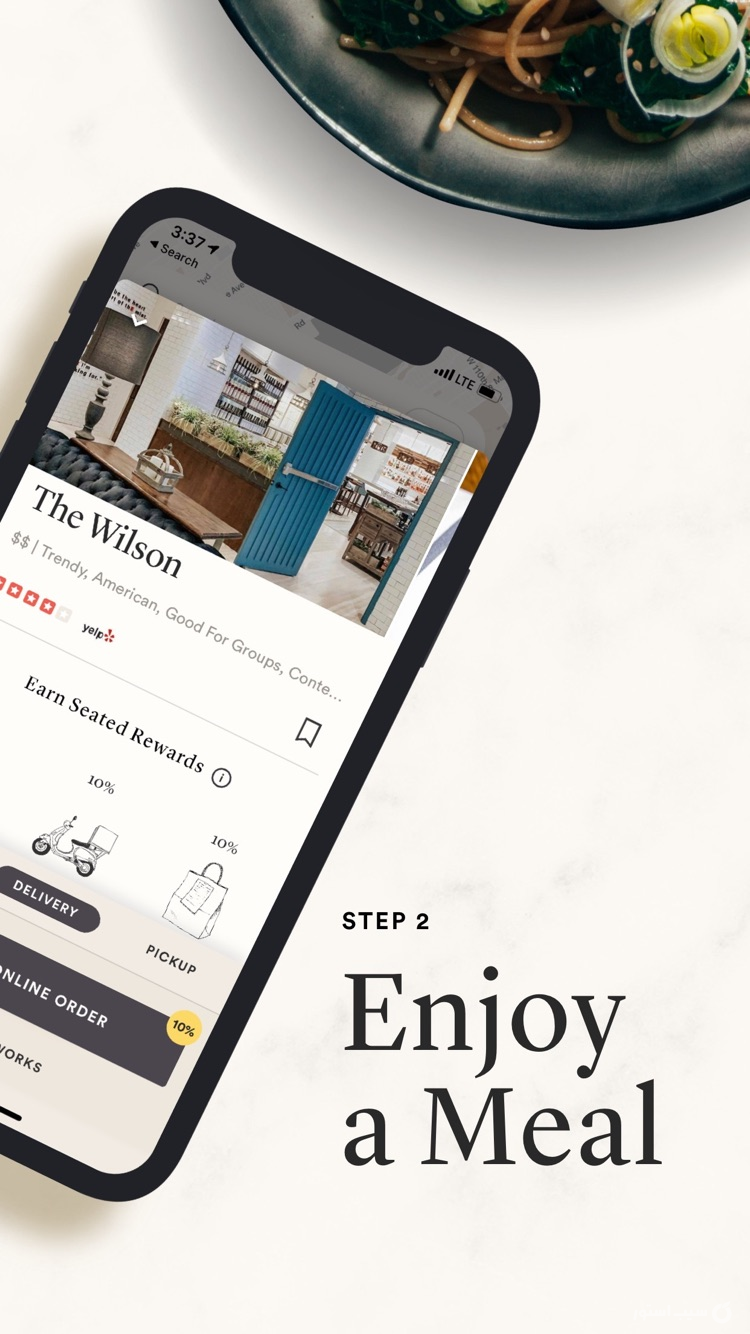 Seated−Reservations & Delivery screenshot 3