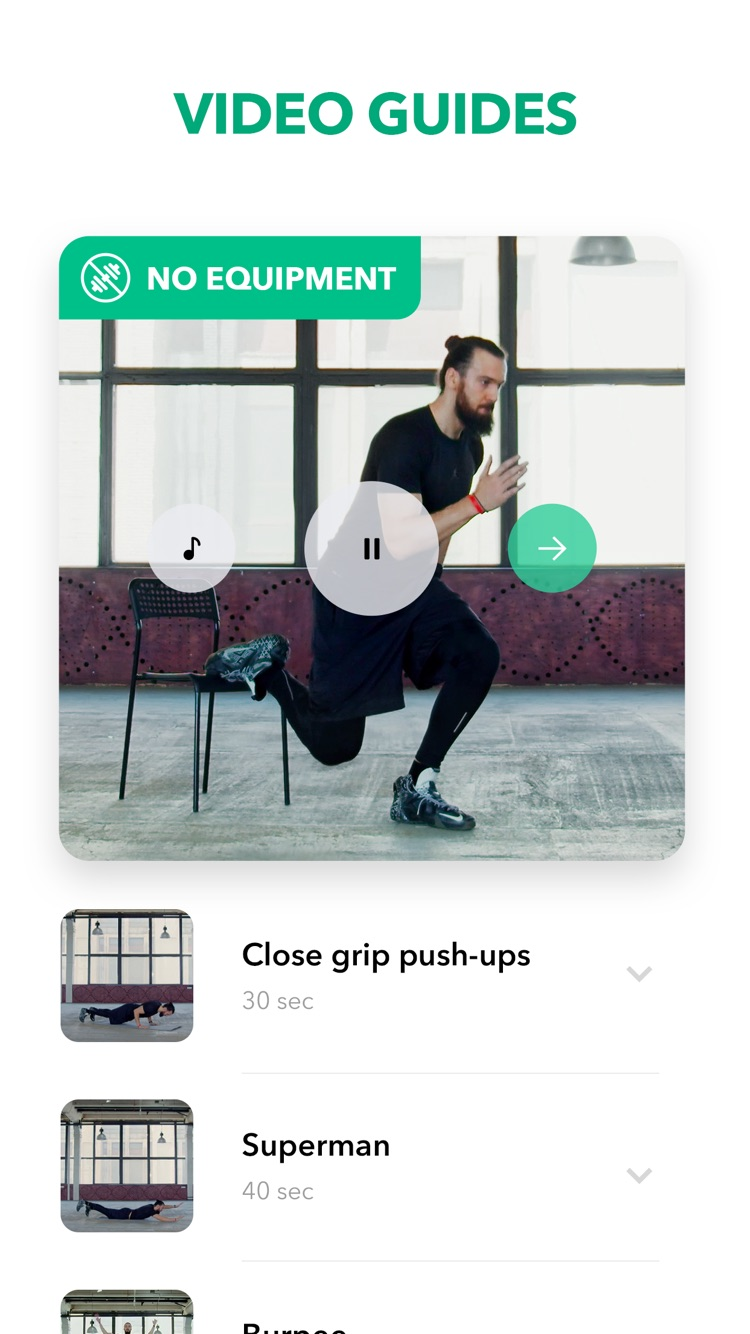 Home Fitness Workout by GetFit screenshot 5