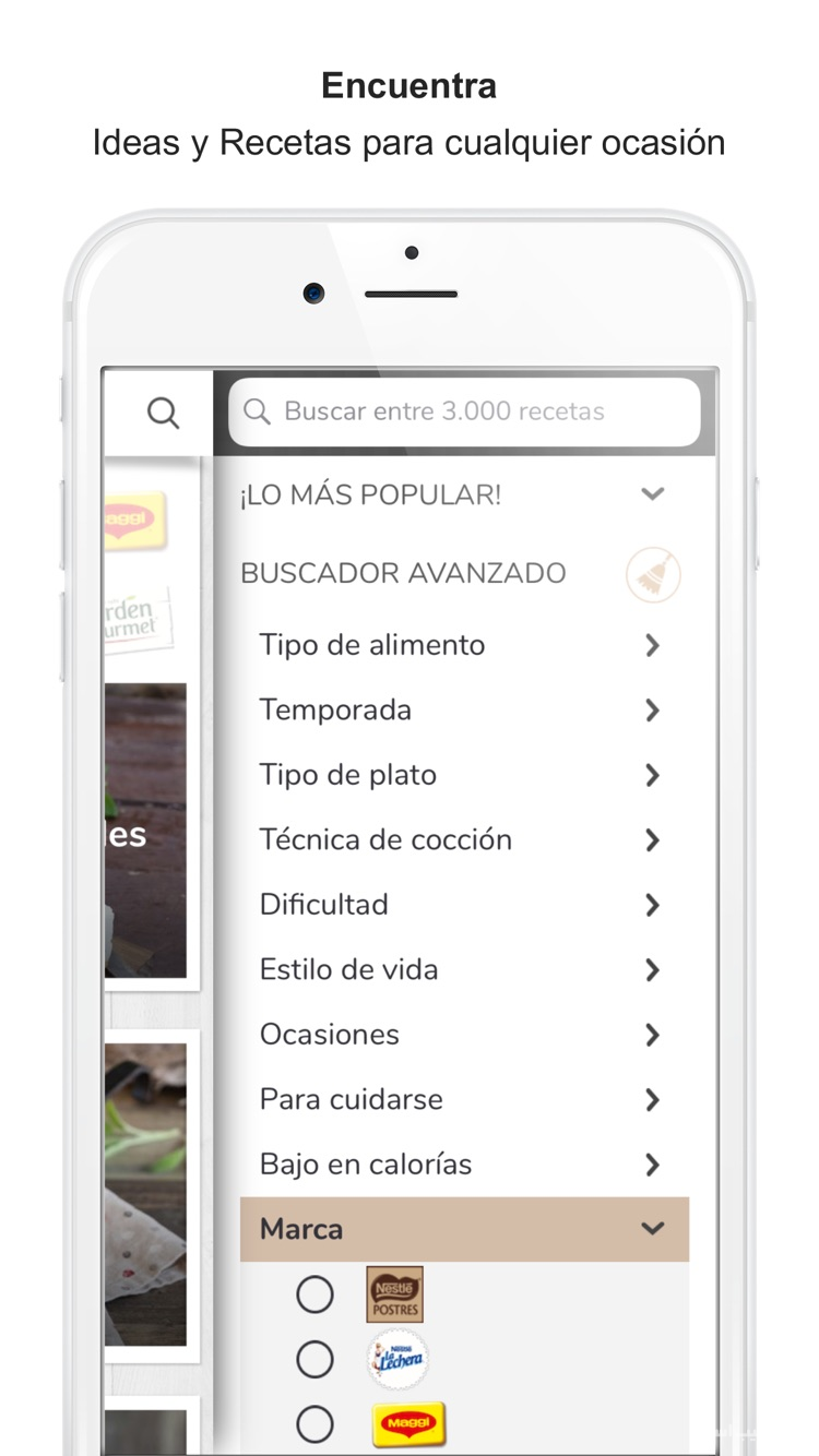 Nestlé Cocina. Recetas y Menús screenshot 2