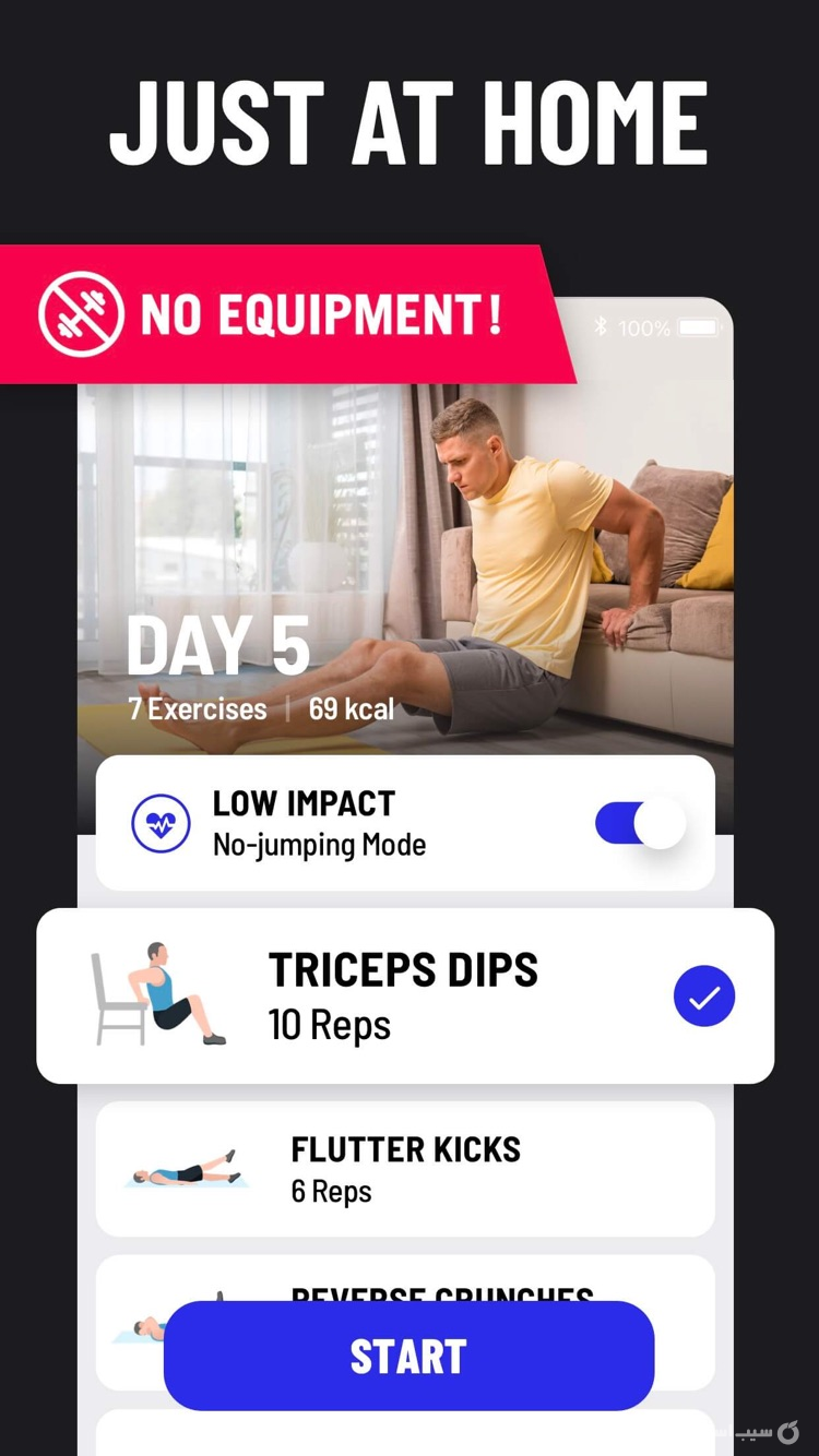 Lose Weight for Men at Home ++ screenshot 4