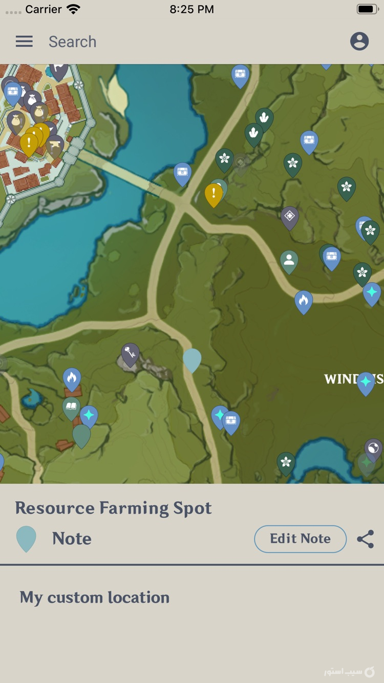 Unofficial Map: Genshin Impact screenshot 5