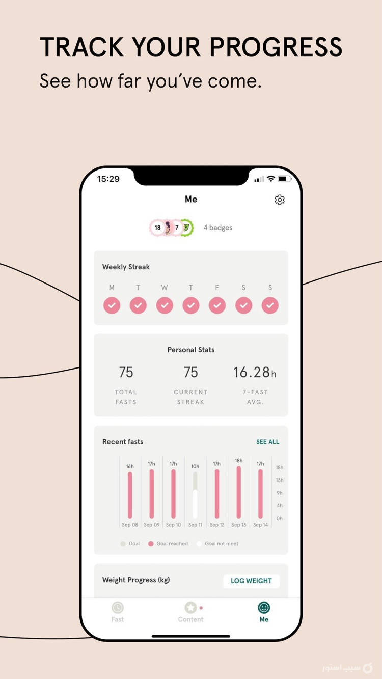 WeFast: Intermittent Fasting screenshot 4