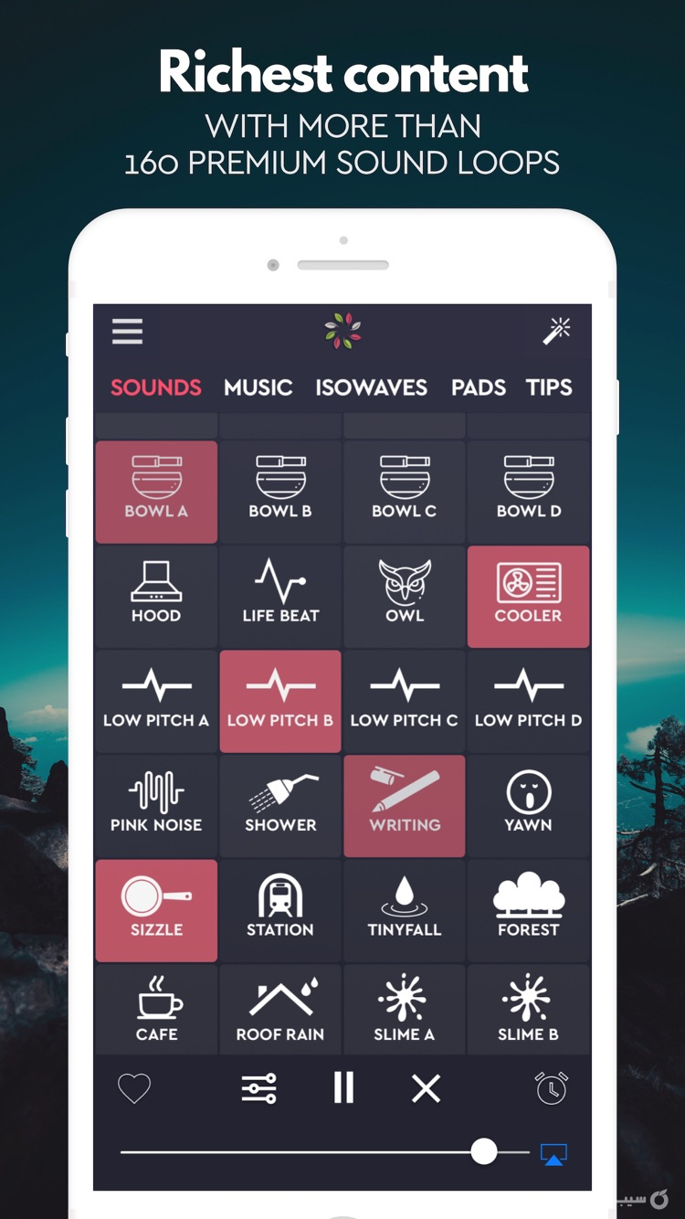Sleeping Sounds, Relax & Sleep screenshot 2