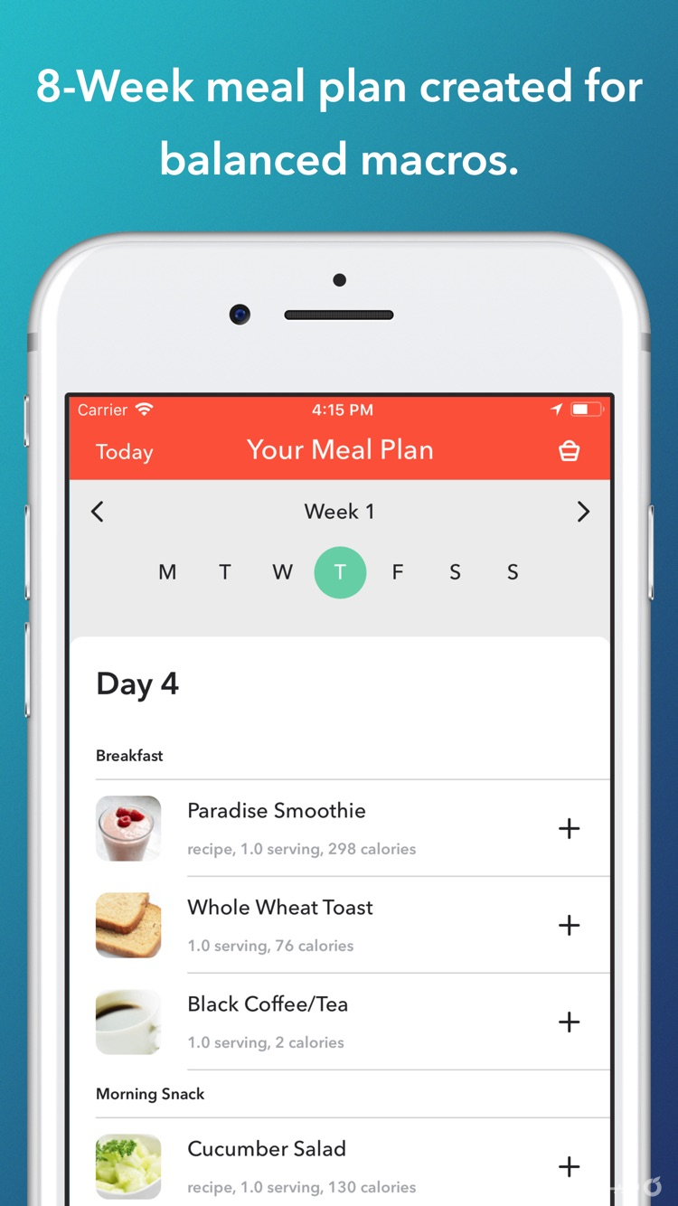 MyPlate Calorie Counter screenshot 2