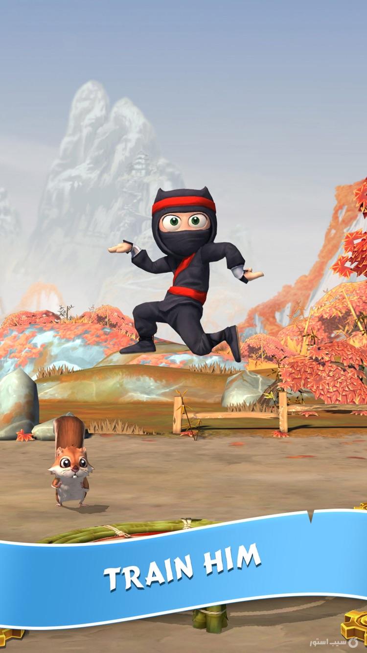 Clumsy Ninja ++ screenshot 2