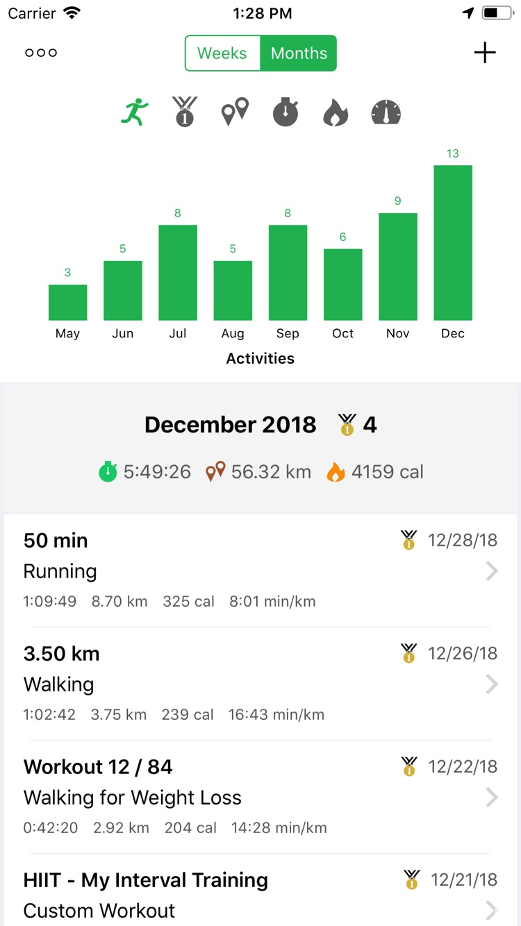 Running Walking Tracker Goals screenshot 3