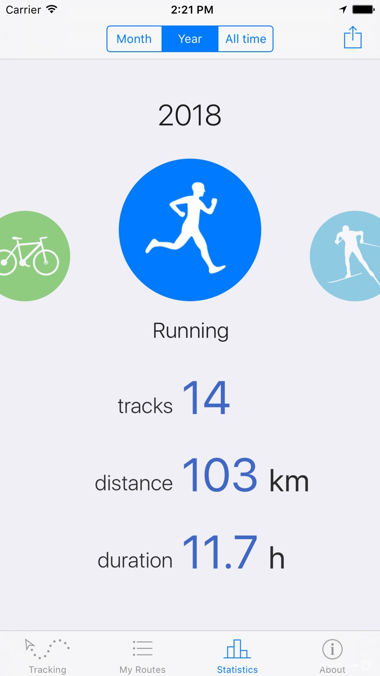 Routie ~ GPS sports tracker screenshot 5