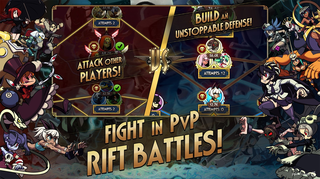 Skullgirls: Fighting RPG ++ screenshot 5