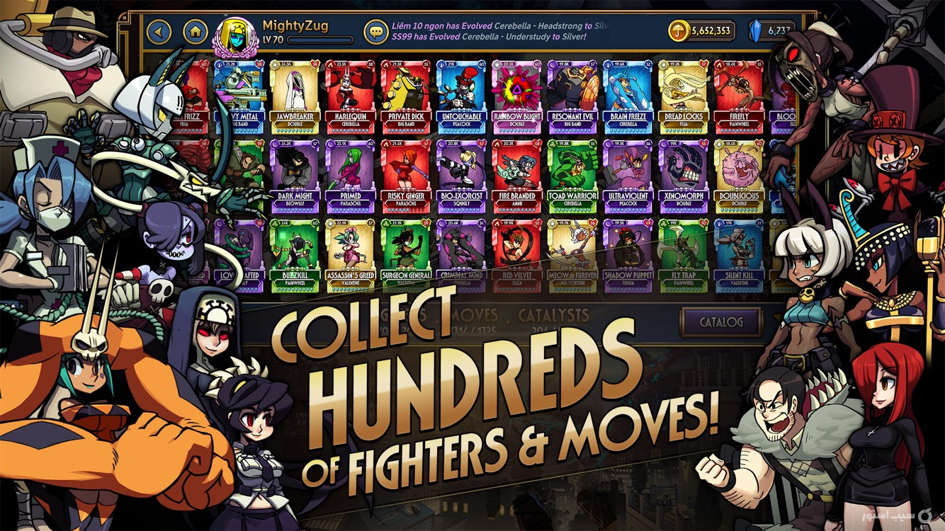 Skullgirls: Fighting RPG ++ screenshot 3