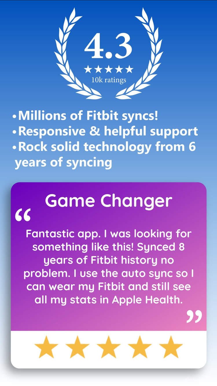Fitbit to Apple Health Sync ++ screenshot 7