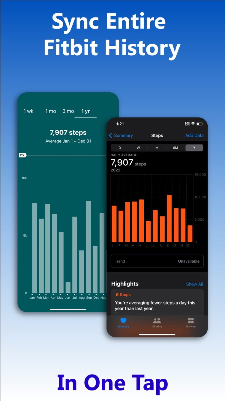 Fitbit to Apple Health Sync ++ screenshot 2