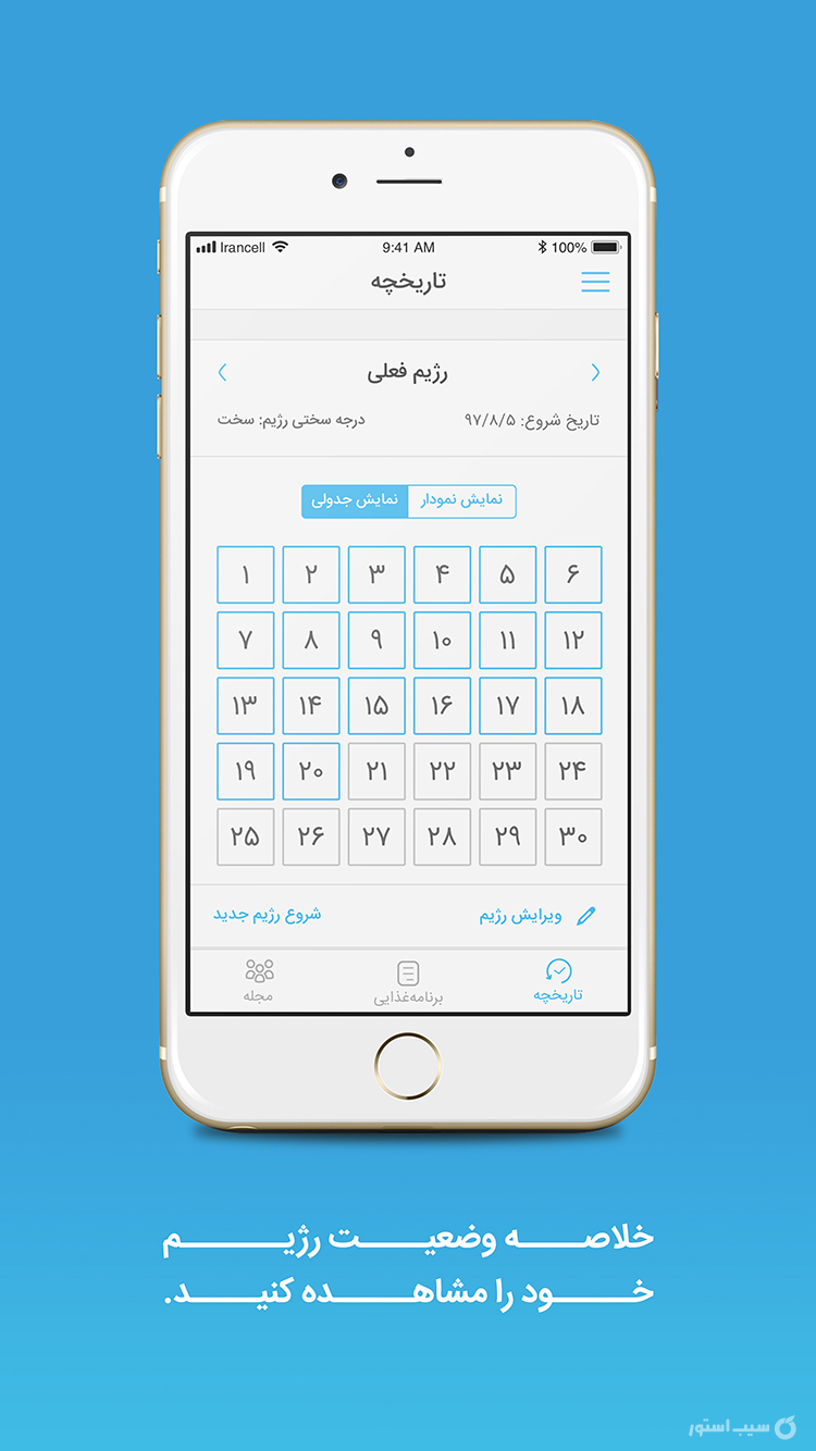 رژیم کرفس screenshot 2