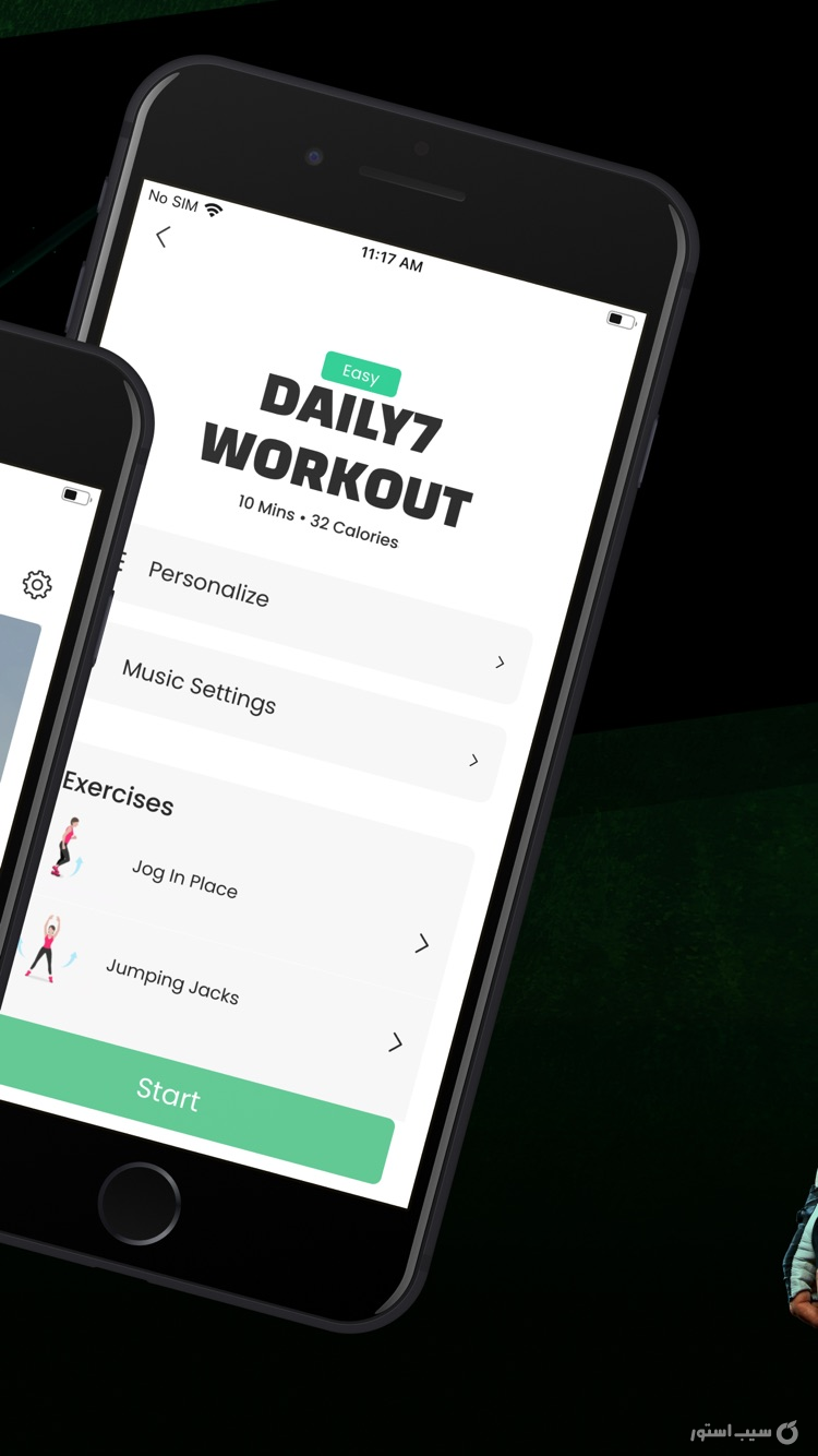 7 Minute Workout: Fitness App ++ screenshot 2