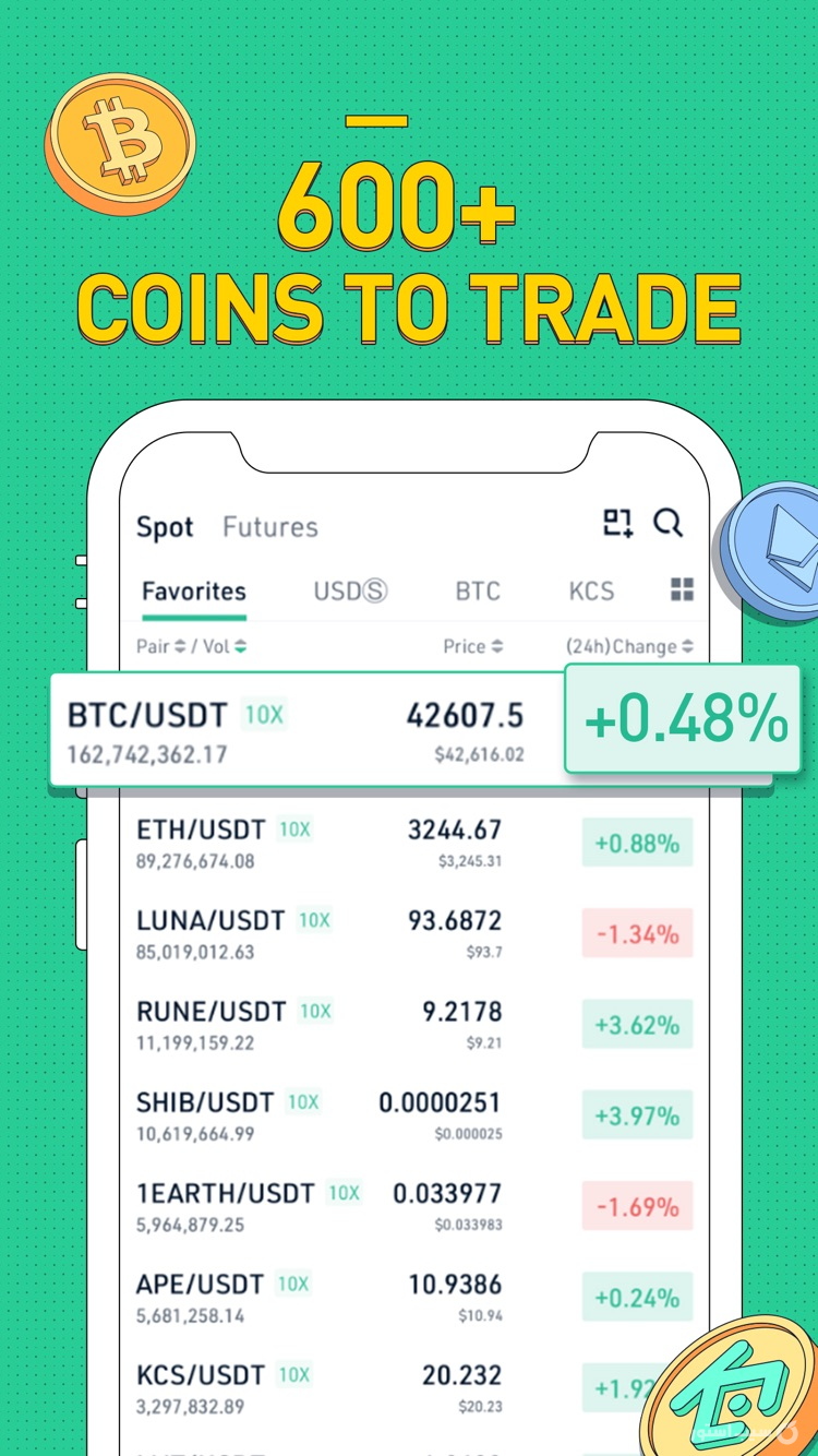 KuCoin- Buy cryptocurrency screenshot 2