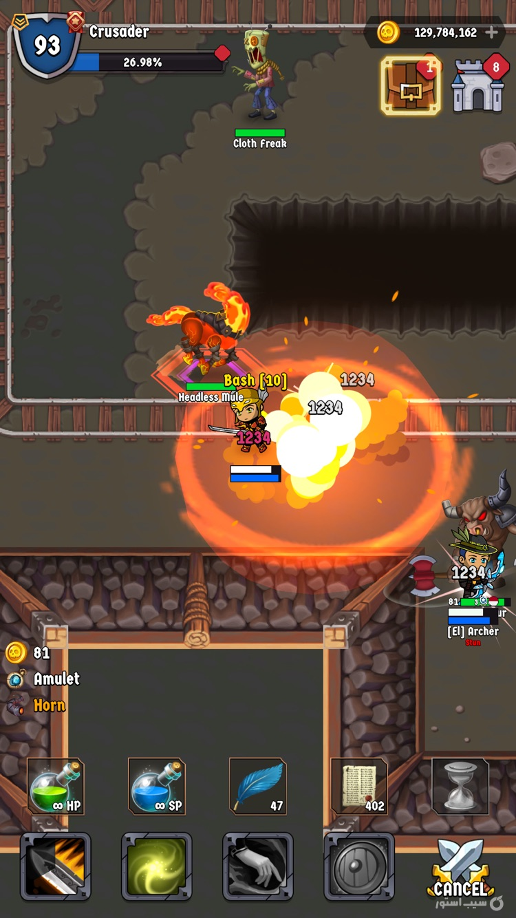 Walking Hero - Auto Battle RPG ++ screenshot 9