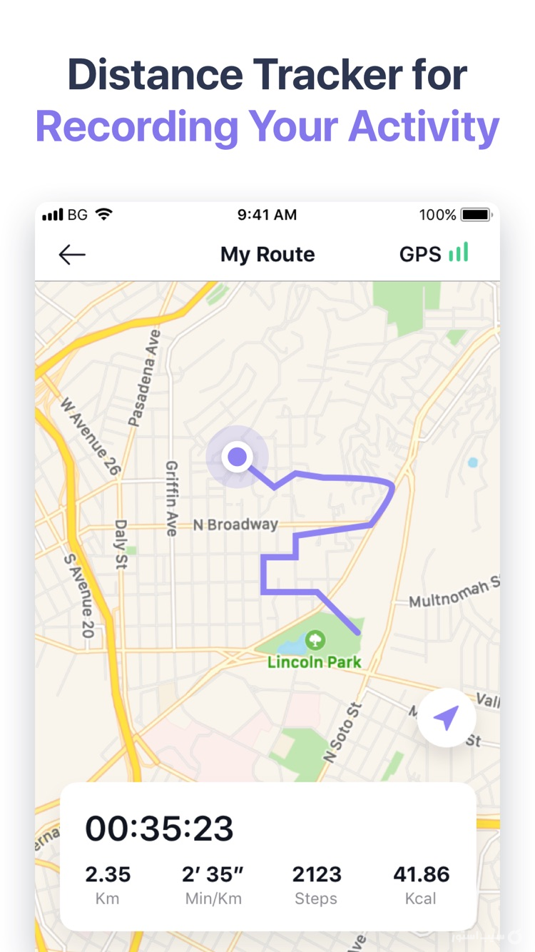 Organic Walk: Weight Loss App screenshot 4