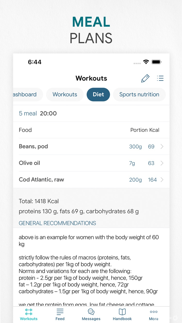 Workout app Fitness Online ++ screenshot 4
