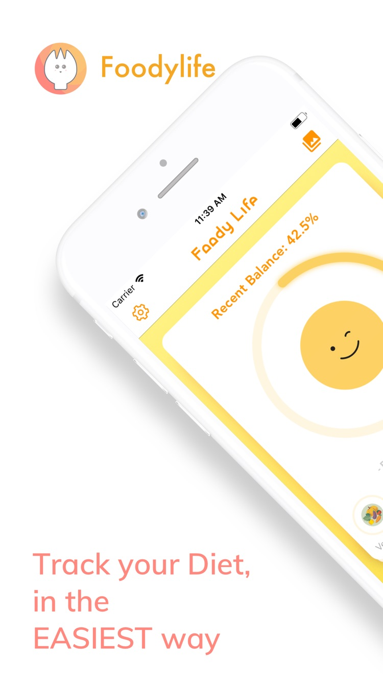 FoodyLife : The Food Diary App screenshot 1