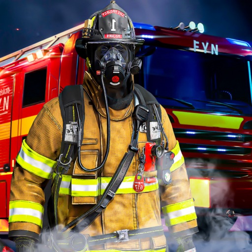 Firefighter:Car fire truck sim ++ icon