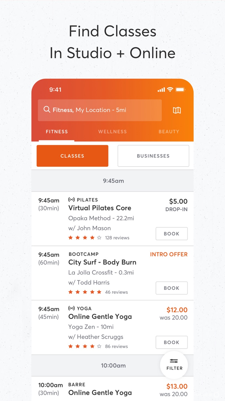Mindbody: Fitness, Salon & Spa screenshot 2