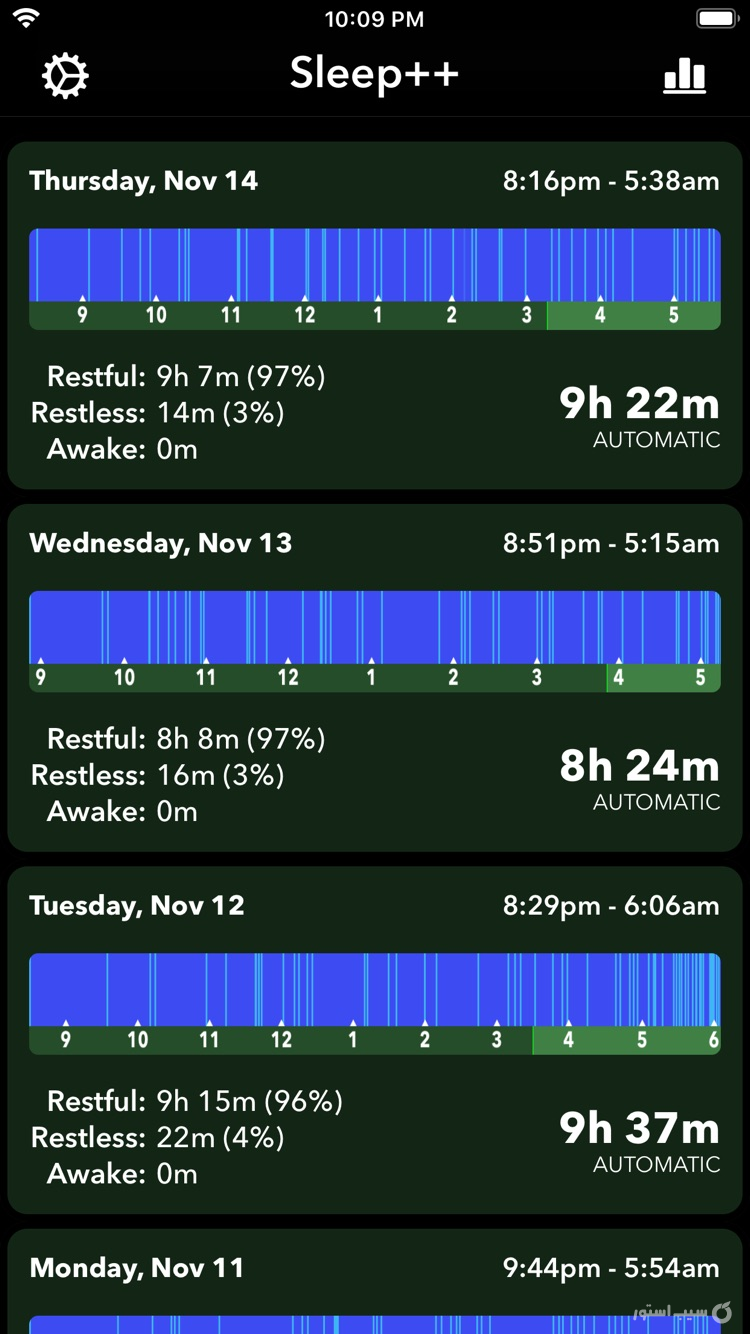 Sleep++ screenshot 1