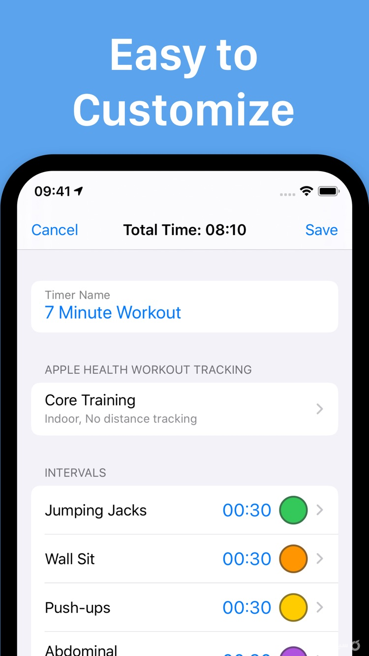 Intervals Pro: HIIT Timer ++ screenshot 6