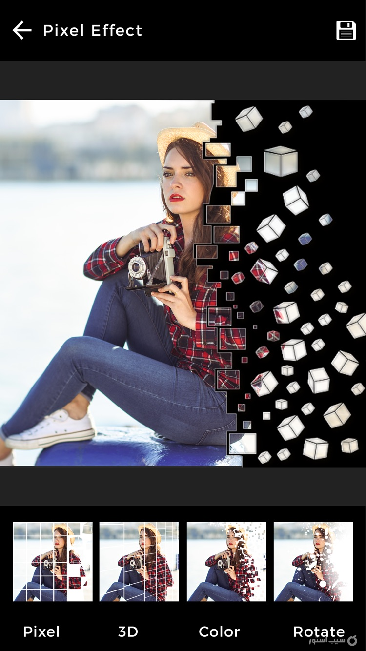 Pixel Effect & 3D Effect Photo screenshot 1