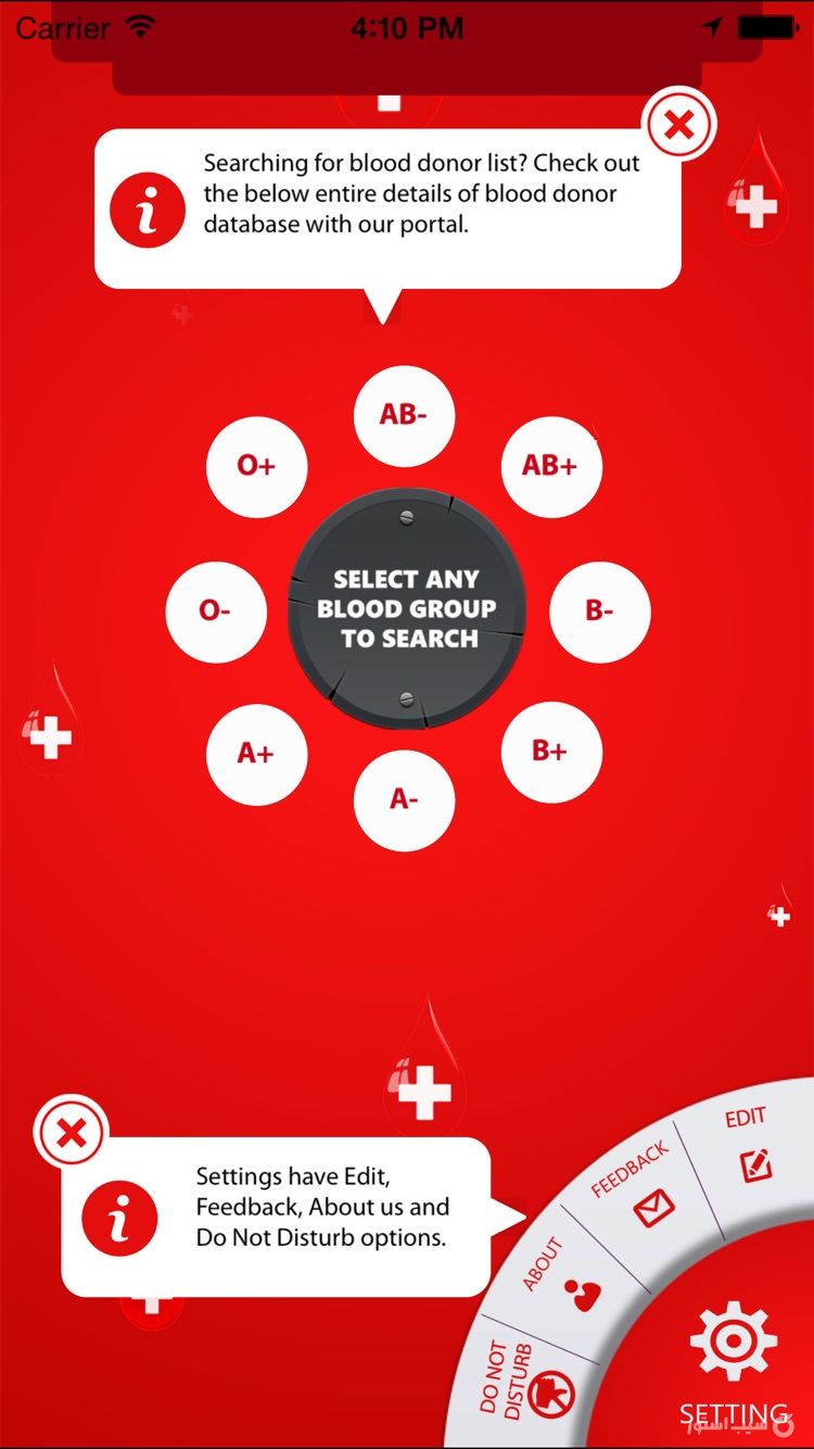 Blood Network screenshot 2