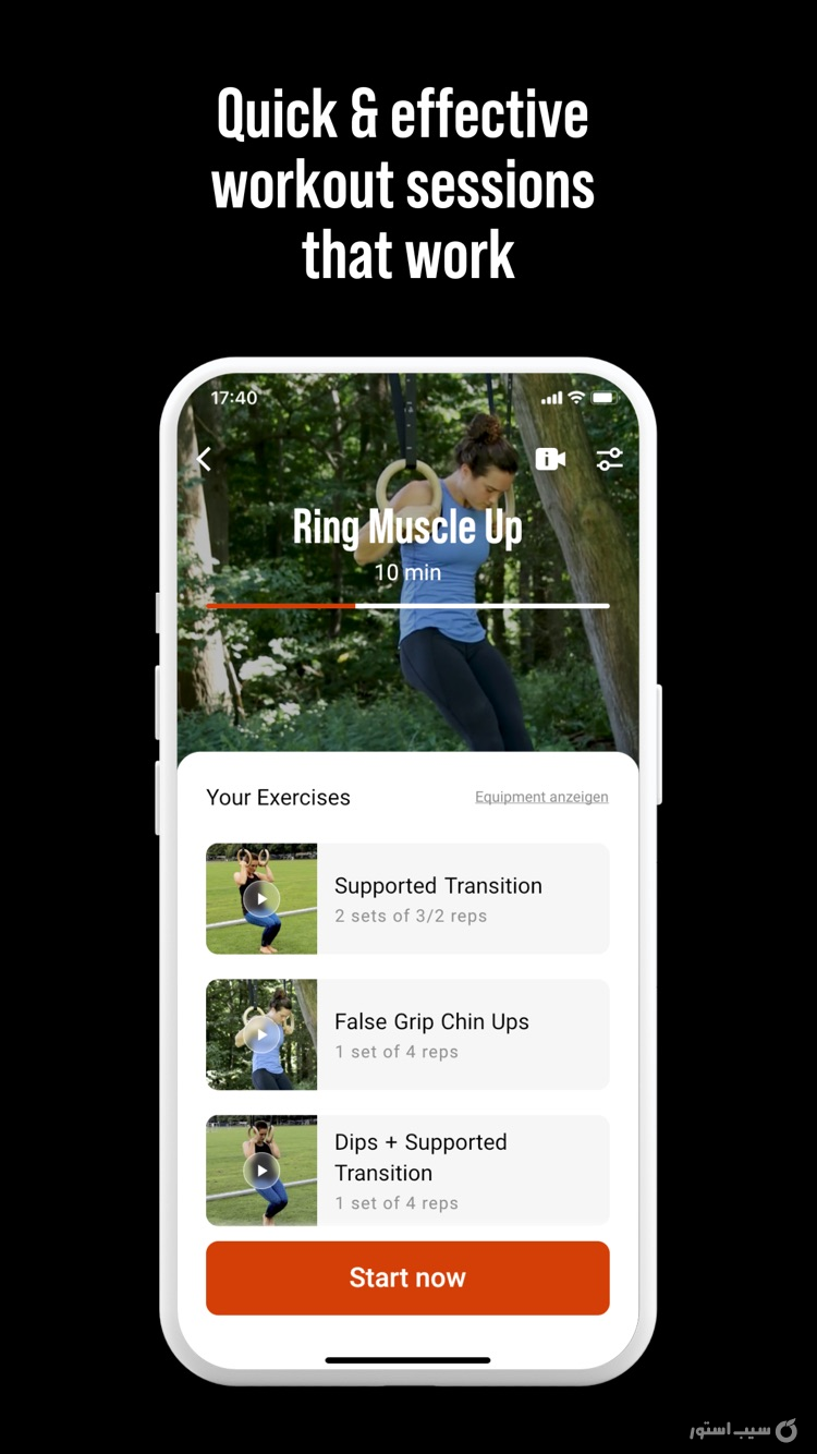 DIE RINGE Calisthenics Workout screenshot 7