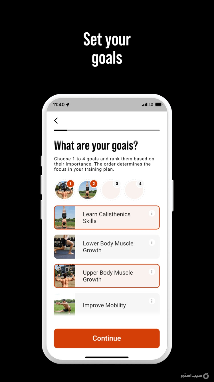 DIE RINGE Calisthenics Workout screenshot 2
